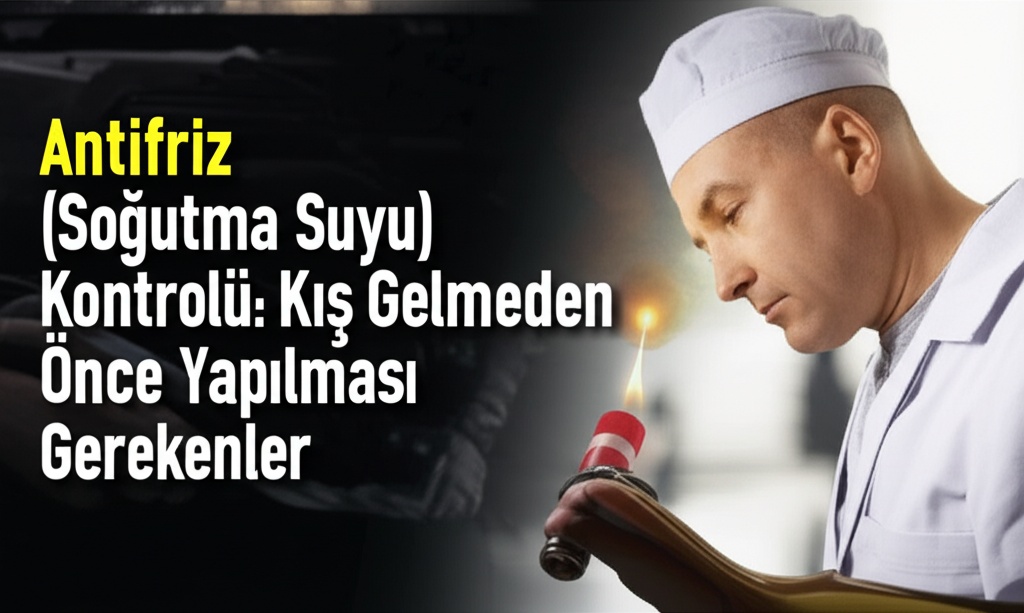 Antifriz (Soğutma Suyu) Kontrolü: Kış Gelmeden Önce Yapılması Gerekenler
