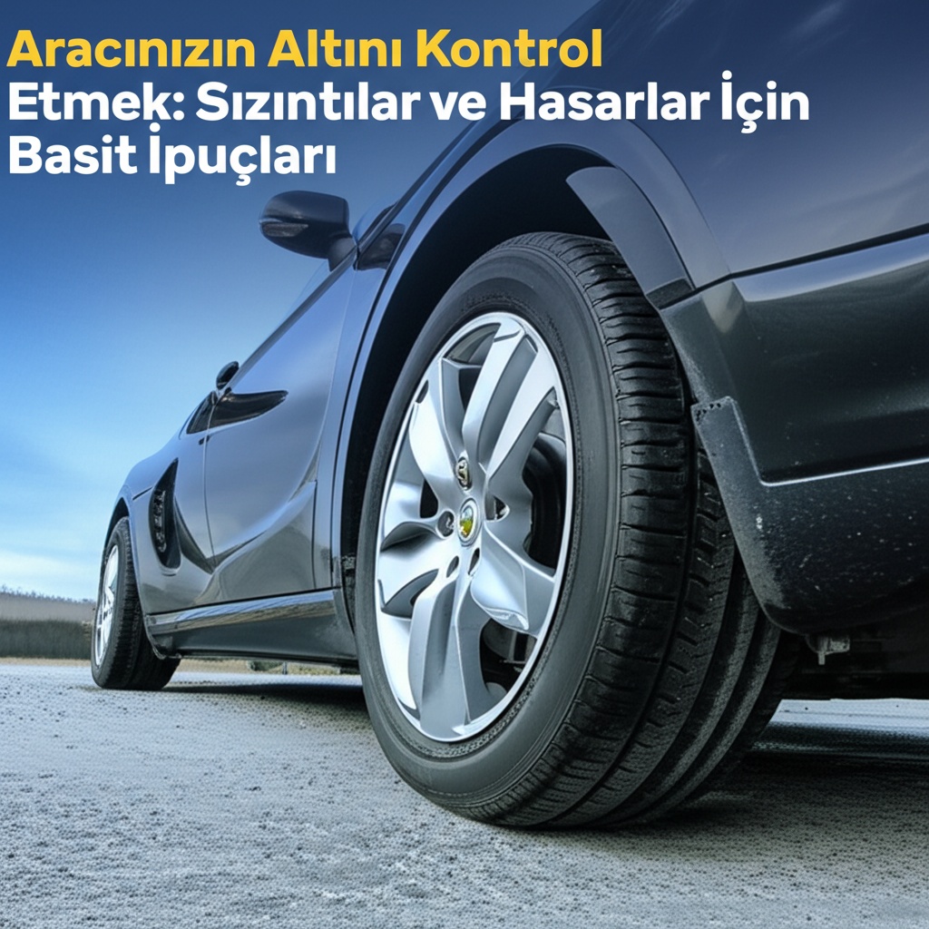 Aracınızın Altını Kontrol Etmek: Sızıntılar ve Hasarlar İçin Basit İpuçları