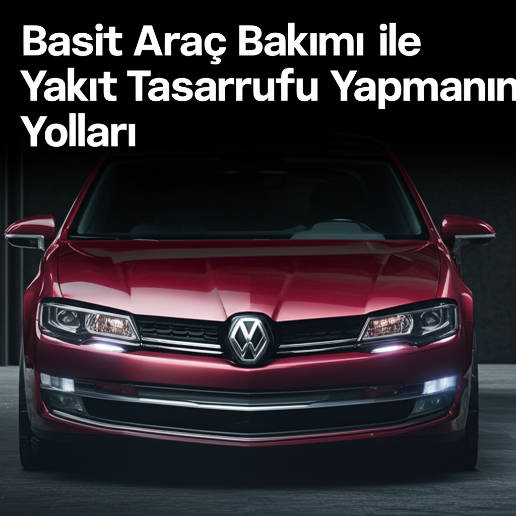 Basit Araç Bakımı ile Yakıt Tasarrufu Yapmanın Yolları