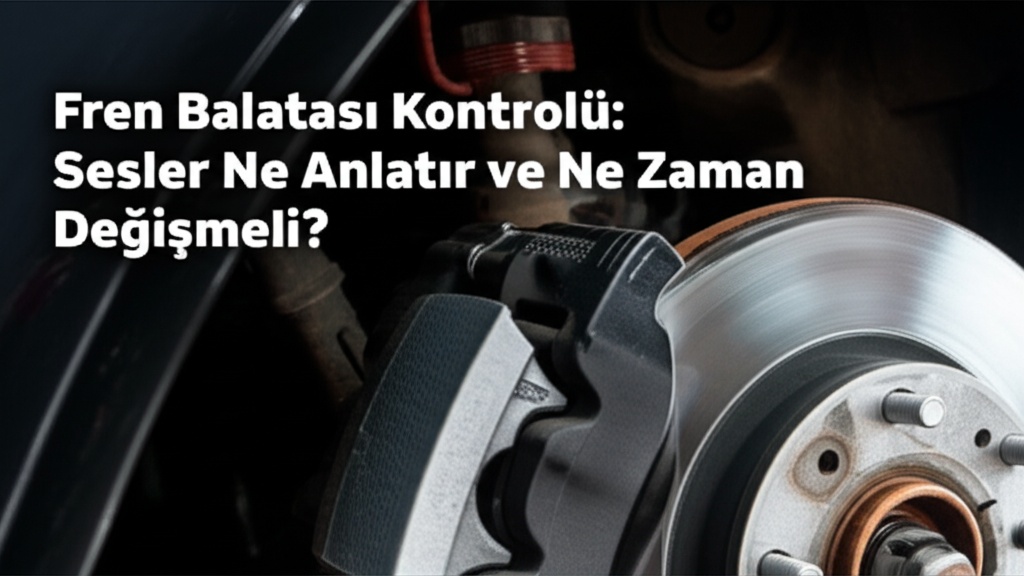 Fren Balatası Kontrolü: Sesler Ne Anlatır ve Ne Zaman Değişmeli?