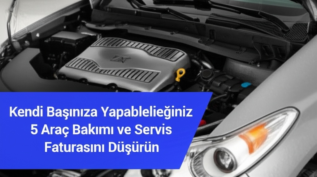 Kendi Başınıza Yapabileceğiniz 5 Araç Bakımı ve Servis Faturasını Düşürün