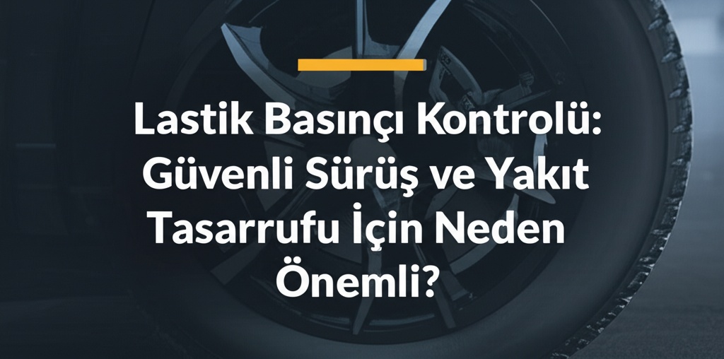 Lastik Basıncı Kontrolü: Güvenli Sürüş ve Yakıt Tasarrufu İçin Neden Önemli?