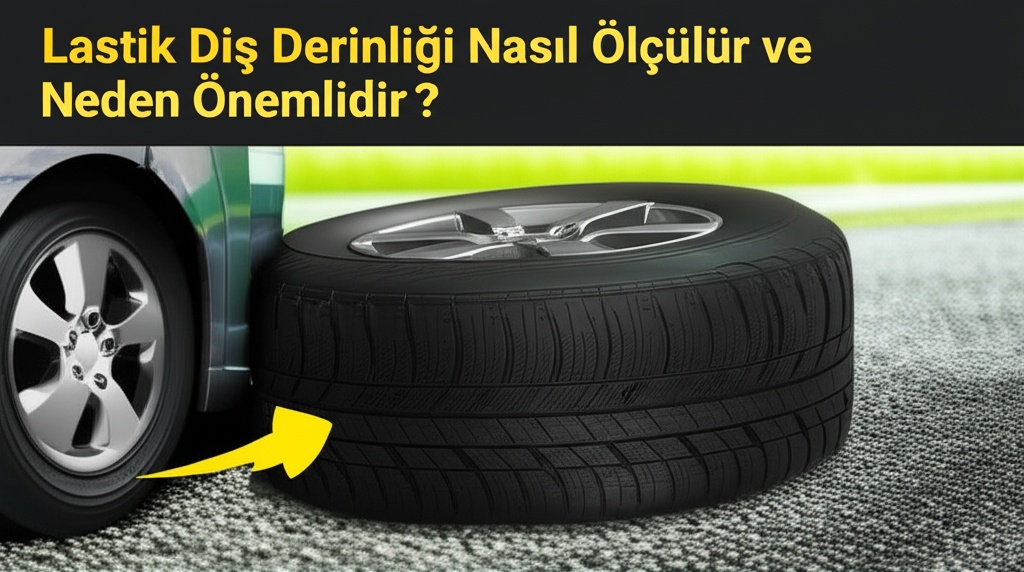 Lastik Diş Derinliği Nasıl Ölçülür ve Neden Önemlidir?