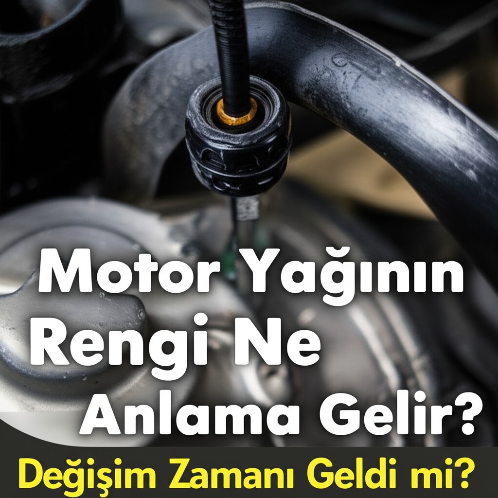 Motor Yağının Rengi Ne Anlama Gelir? Değişim Zamanı Geldi mi?